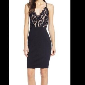 Leith Lace Bodice Sheath Dress